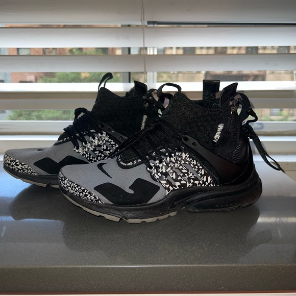 Nike Air Presto Mid in Acronym Cool Grey - Men’s 5 to fit Women 6.5 foot - Picture 1 of 12